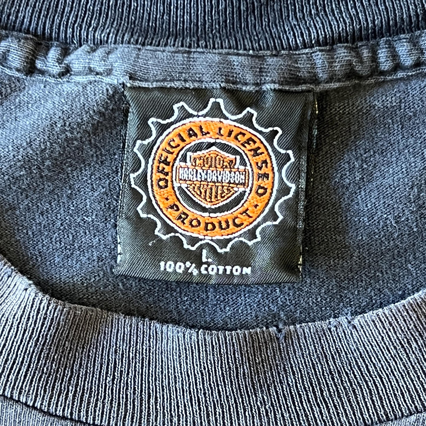 90s FADED HARLEY-DAVIDSON Hottest on the Road T-Shirt