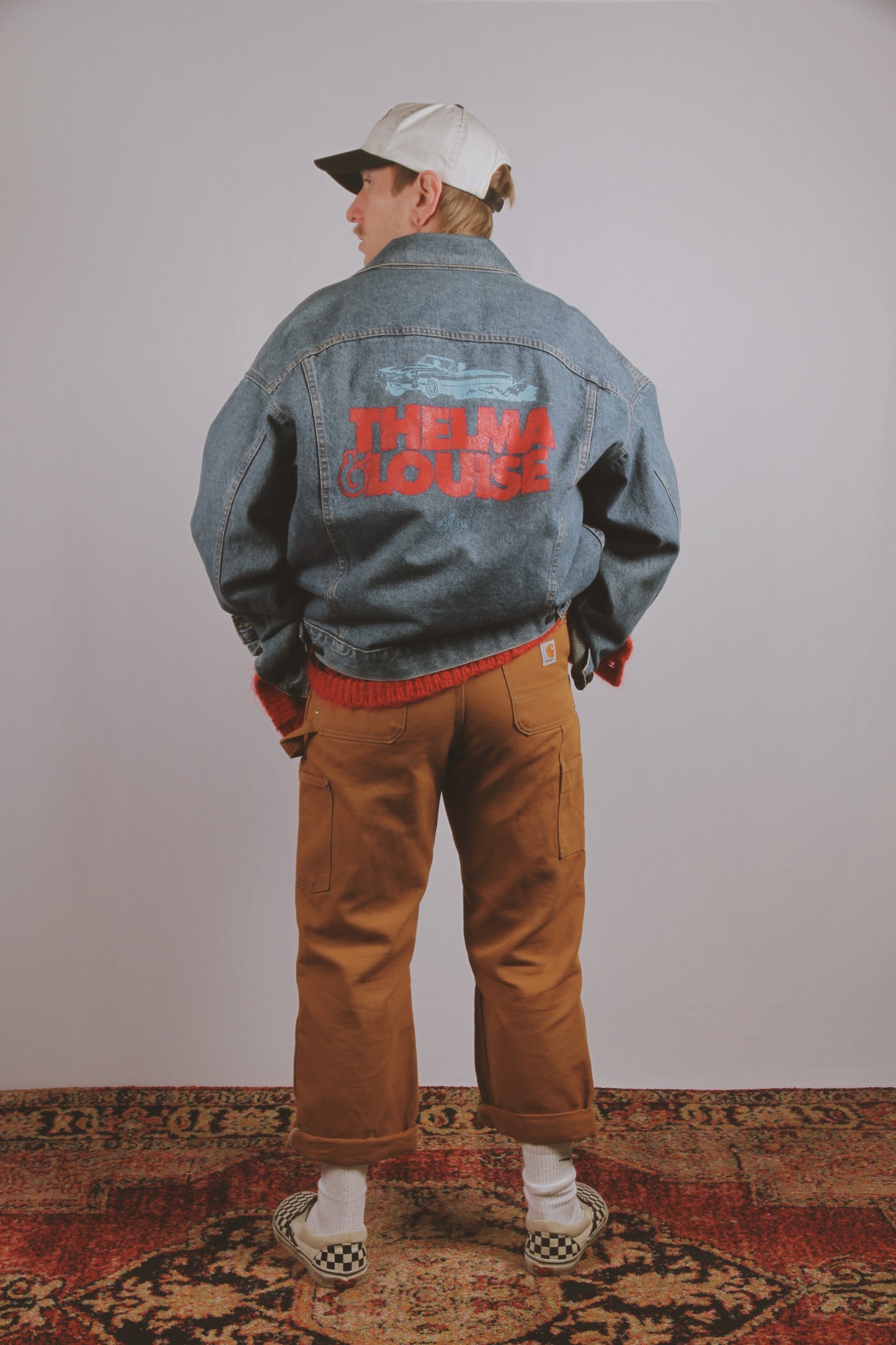 Vintage Thelma & Louise Denim Jacket | XL 90s Movie Jean Jacket Made in Canada