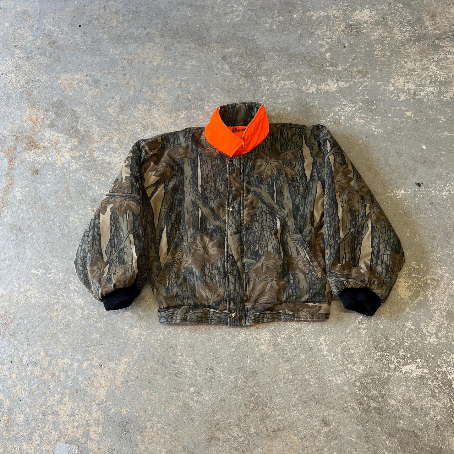Vintage Reversible Camo Hunting Jacket